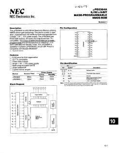 UPD2364A Datasheet PDF NEC => Renesas Technology