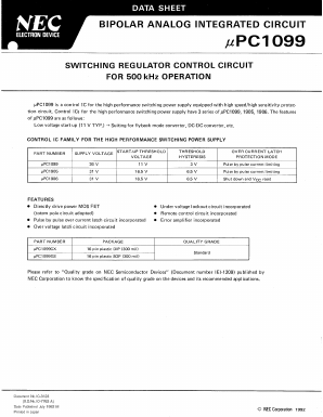UPC1099GS-T1 Datasheet PDF NEC => Renesas Technology