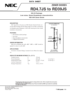 RD10JS-T1 Datasheet PDF NEC => Renesas Technology