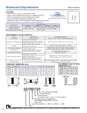 NIN-HD3N3JTRF Datasheet PDF NIC-Components Corp.