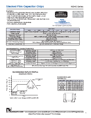 NSHC683J50TRD5F Datasheet PDF NIC-Components Corp.