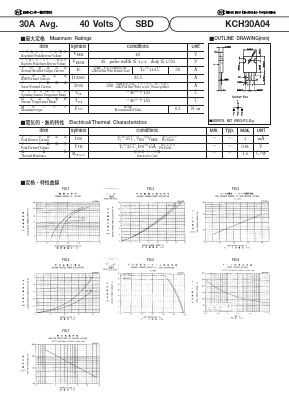 KCH30A04 Datasheet PDF Nihon Inter Electronics