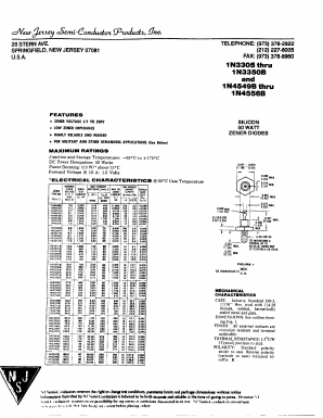 1N3340_ Datasheet PDF New Jersey Semiconductor