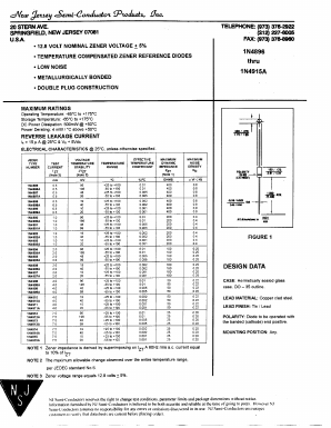 1N4897A Datasheet PDF New Jersey Semiconductor