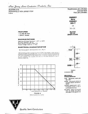 1N5280A Datasheet PDF New Jersey Semiconductor