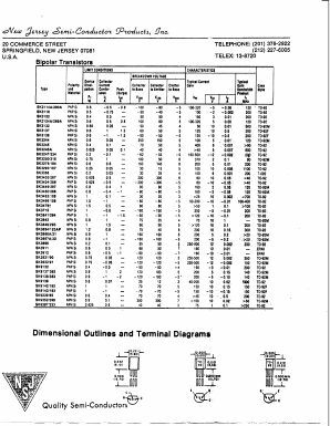 SK3298 Datasheet PDF New Jersey Semiconductor