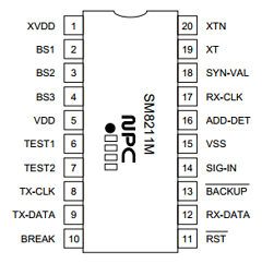 SM8211M Datasheet PDF Nippon Precision Circuits 