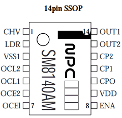 SM8140AM Datasheet PDF Nippon Precision Circuits 