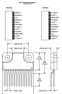 NTE1831 Datasheet PDF NTE Electronics