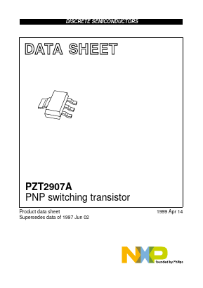 PZT2907A Datasheet PDF NXP Semiconductors.
