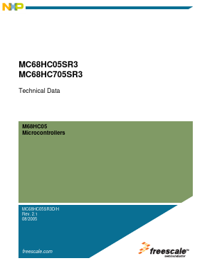 MC68HC05SR3D Datasheet PDF NXP Semiconductors.