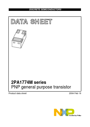 2PA1774QM Datasheet PDF NXP Semiconductors.