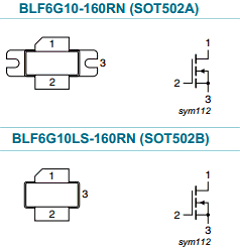BLF6G10LS-160RN Datasheet PDF NXP Semiconductors.