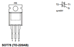 BT137-600D Datasheet PDF NXP Semiconductors.