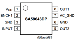 SA58643DP Datasheet PDF NXP Semiconductors.
