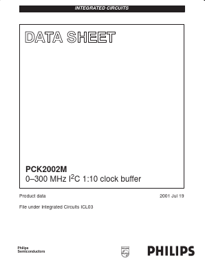 PCK2002MPW,112 Datasheet PDF NXP Semiconductors.