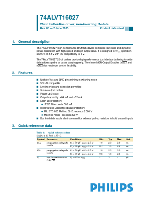 74ALVT16827DL,518 Datasheet PDF NXP Semiconductors.