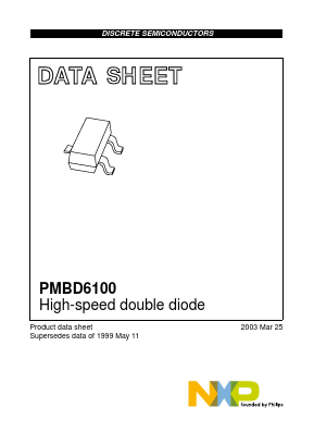 PMBD6100 Datasheet PDF NXP Semiconductors.