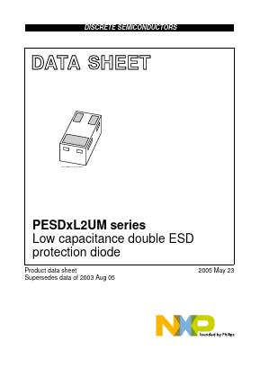PESD5V0L2UM Datasheet PDF NXP Semiconductors.