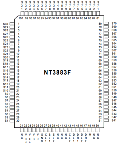 NT3883F Datasheet PDF Novatek Microelectronics