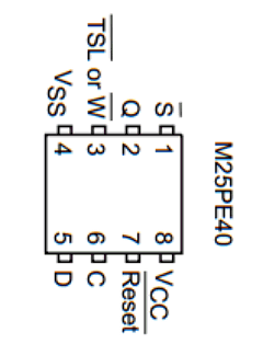M25PE40-VMP6TG Datasheet PDF Numonyx -> Micron