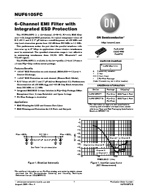 NUF6105FCT1G Datasheet PDF ON Semiconductor