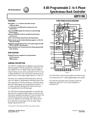 ADP3198 Datasheet PDF ON Semiconductor