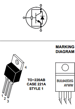 BUL642D2 Datasheet PDF ON Semiconductor