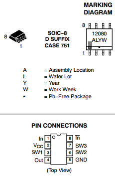 MC12080DR2G Datasheet PDF ON Semiconductor