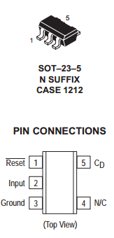 MC33465N-27CTR Datasheet PDF ON Semiconductor