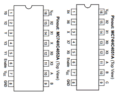 MC74HC4053AFEL Datasheet PDF ON Semiconductor
