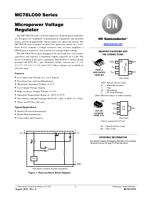 MC78LC00 Datasheet PDF ON Semiconductor