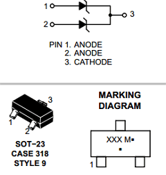 MMBZ15VDLT1 Datasheet PDF ON Semiconductor