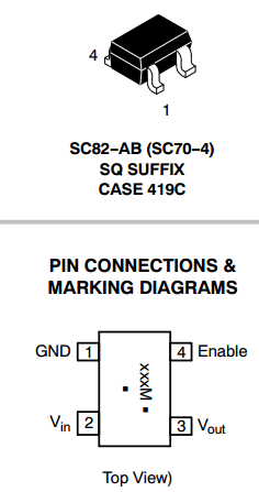 NCP698SQ35T1G Datasheet PDF ON Semiconductor