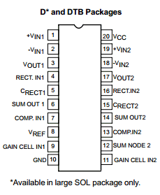 SA575DR2 Datasheet PDF ON Semiconductor