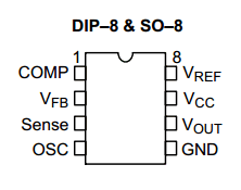 CS2842ALN8 Datasheet PDF ON Semiconductor