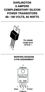 BDX53C Datasheet PDF ON Semiconductor