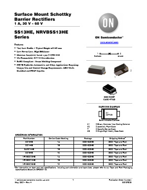 NRVBSS16HE Datasheet PDF ON Semiconductor