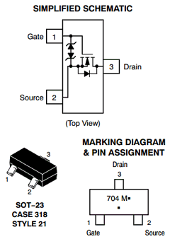 2N7002K Datasheet PDF ON Semiconductor