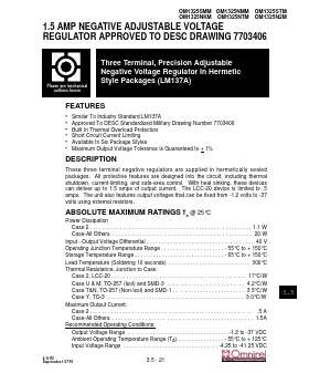 OM1325STM Datasheet PDF Omnirel Corp => IRF
