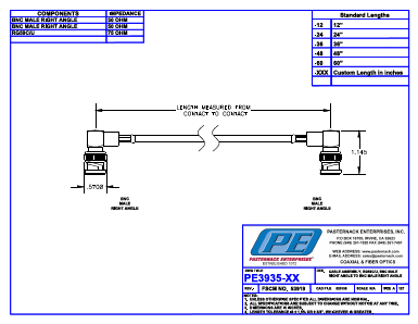 PE3935-36 Datasheet PDF Pasternack Enterprises, Inc.