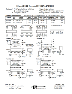 EPC1008HQ Datasheet PDF PCA ELECTRONICS INC.