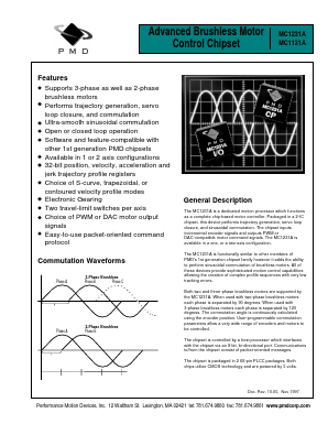 MC1231A Datasheet PDF PMD