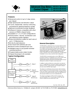MC1151A-E Datasheet PDF PMD