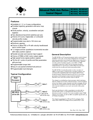 MC1101A Datasheet PDF PMD