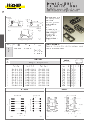 114-Z1-314-41-105161 Datasheet PDF Precid-Dip Durtal SA