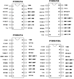 PT8501P16 Datasheet PDF Princeton Technology