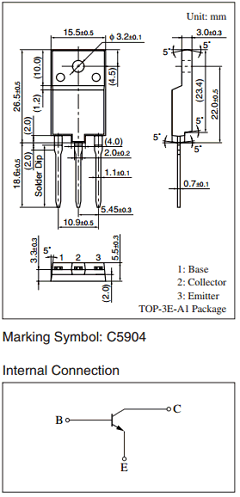 C5904 Datasheet PDF Panasonic Corporation