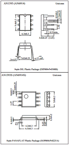 AN1393 Datasheet PDF Panasonic Corporation