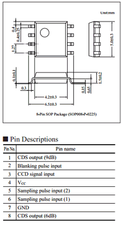 AN2018 Datasheet PDF Panasonic Corporation